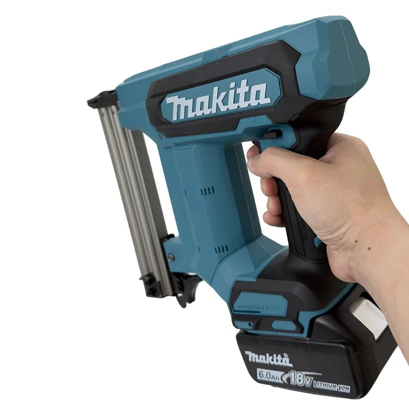 Makita F30 пиштол за клинци со прави глави, безжичен електричен пиштол за клинци со ударни механизми Алатки за обработка на дрво за батерија Makita 18V