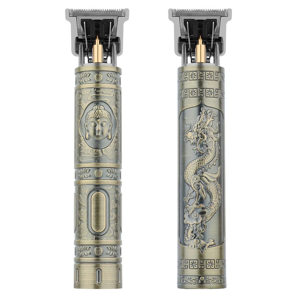 Retro T9 оригинален комплет за потстрижување, машинка, тример, електричен брич за мажи, Lence Pro брич за чувствителни области