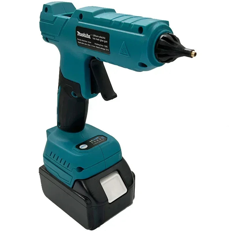 Makita безжичен електричен пиштол за топло лепење 18V батерија 11mm стапче за лепак пиштол за топло заварување топол воздух за домашни ракотворби DIY