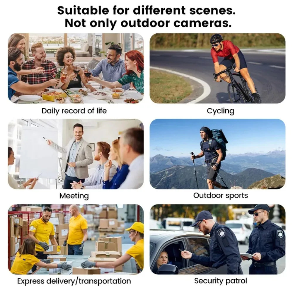 KEBIDUMEI Mini WiFi DV Camera 4K 2K 1080P HD Cam Portable Digital Video Recorder Body Cam Night Vision Bike Camcorder Sports DV