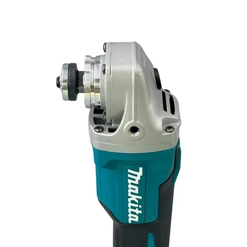 Makita DGA404 125мм/100мм безчеткаста литиумска електрична аголна брусилка, машина за сечење на полнење, полирка со висока моќност