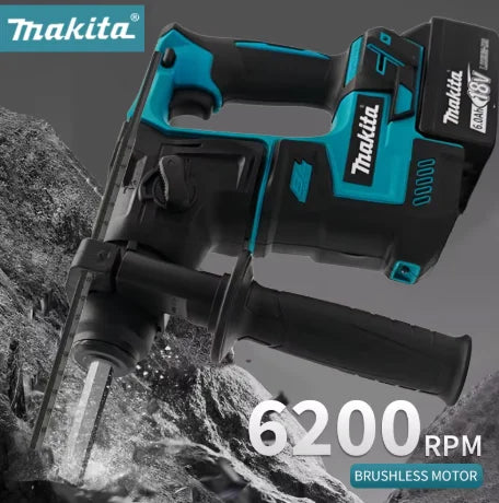 Makita бесчеткичен чекан-дупчалка 18V безжична чекан-дупчалка безжична електрична дупчалка погодна за Makita 18V батерија