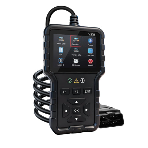 2025 New Model, Supports 8 Languages, Professional Obd2 Car Diagnostic Tool, Direct from the Manufacturer, V510 Professional Code Reader and Scan Tool, Clears Fault Codes, Real-Time Data Stream, Enhanced Engine Fault Code Rea