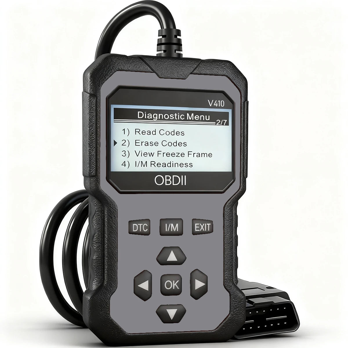 Автомобилски OBD2 скенер, дијагностичка алатка, читач на кодови, скенер за читање кодови за грешки на моторот, може да дијагностицира сите автомобили со OBD II протокол од 1996 година